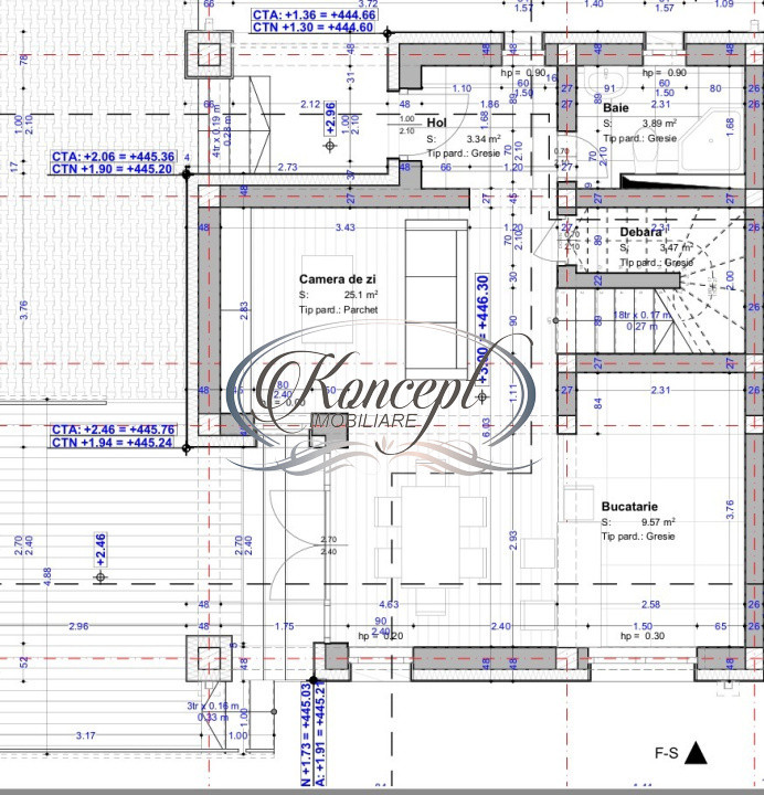 Locuinta spatioasa in ansamblu restrans din Tauti