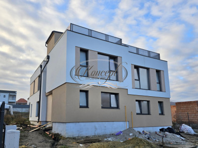 Duplex cu arhitectura moderna si curte privata in Floresti
