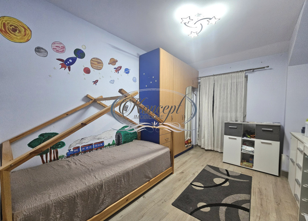 Apartament luminos cu orientare sudica in New City Floresti