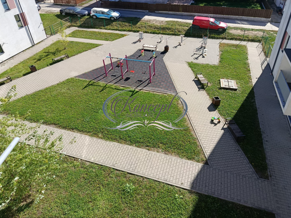 Apartament luminos cu orientare sudica in New City Floresti