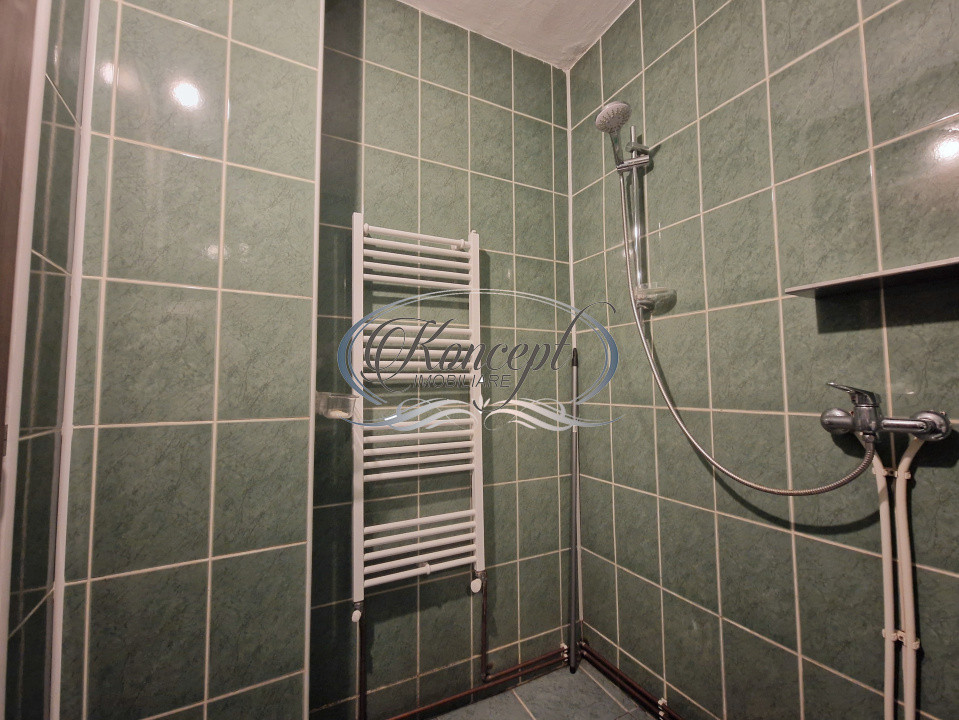 Garsoniera luminoasa cu bucatarie separata, centrala proprie in Dambul Rotund