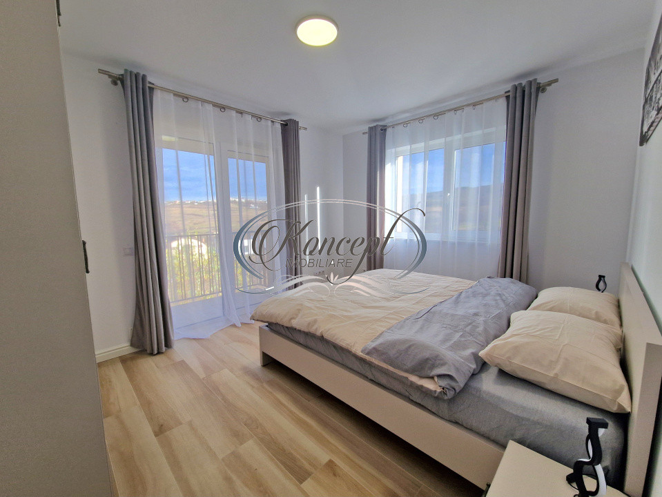 Apartament modern la casa cu vedere panoramica in Borhanci