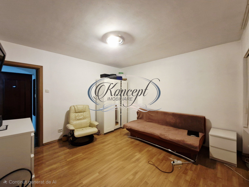 Garsoniera moderna cu logie in zona semicentrala, pe strada Muncitorilor