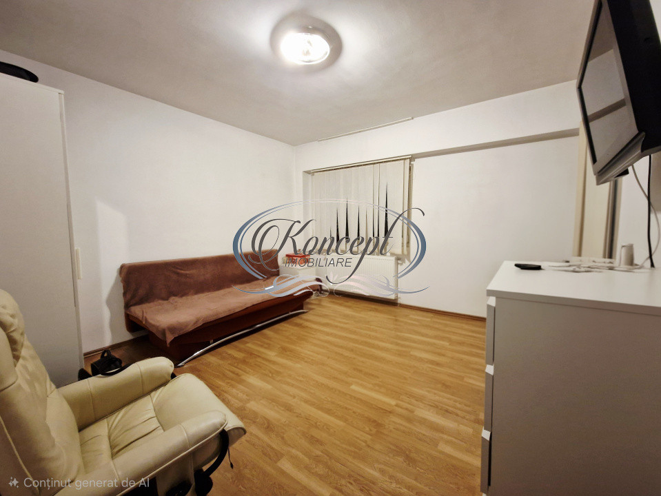 Garsoniera moderna cu logie in zona semicentrala, pe strada Muncitorilor