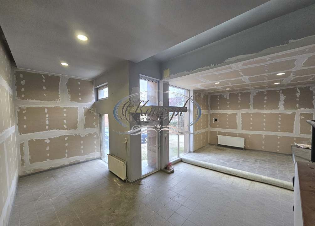 Spatiu comercial cu inaltime mare si curte proprie in Manastur