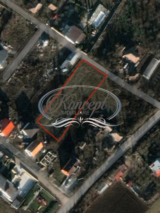 Teren intravilan generos cu utilitati si front larg in Jucu de Sus