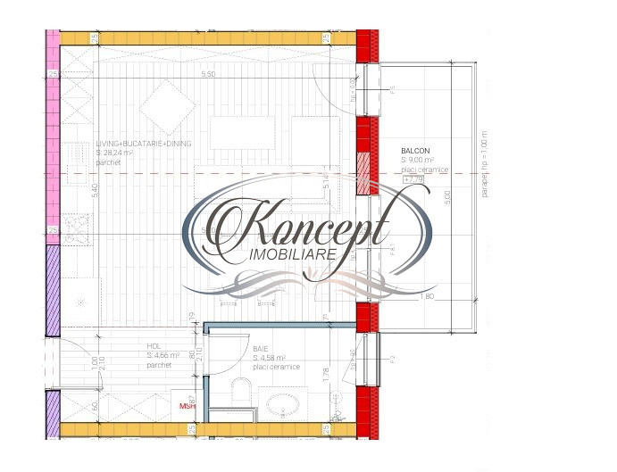 Apartament nou pe Calea Baciului