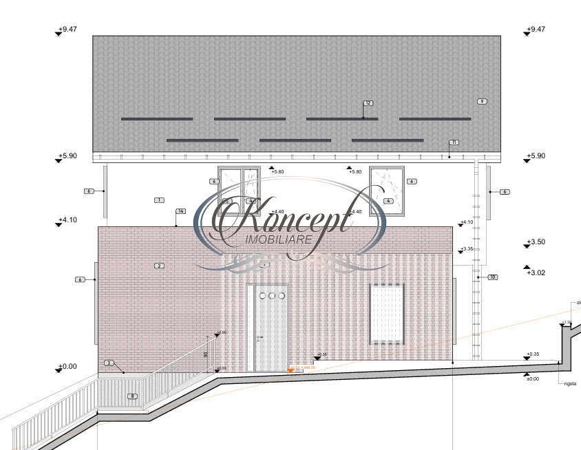 Teren autorizat cu proiect premium pentru casa individuala in Tauti