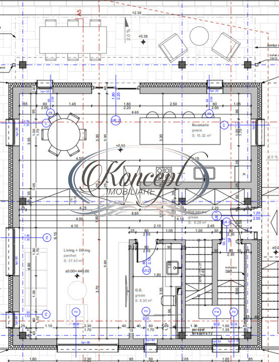Teren autorizat cu proiect premium pentru casa individuala in Tauti