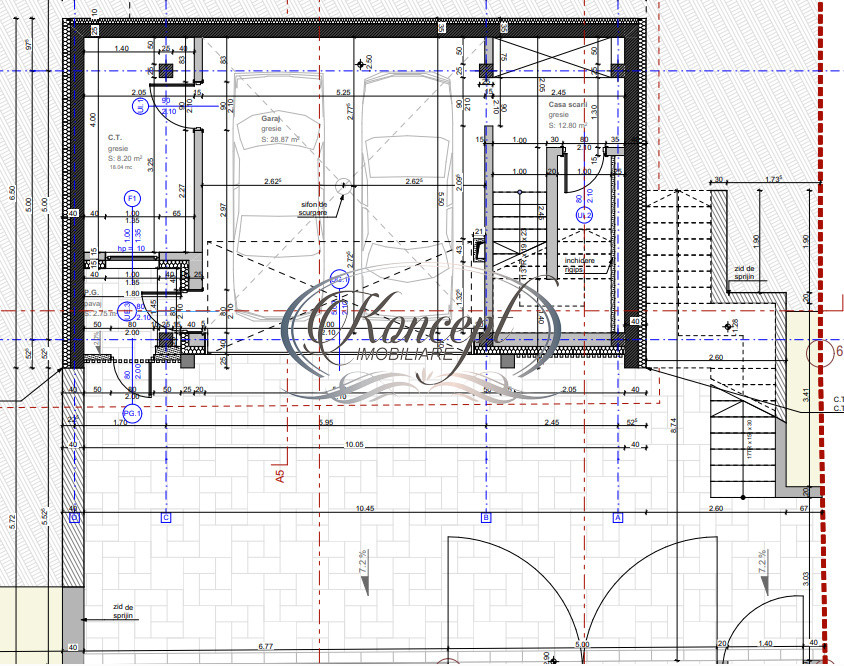 Teren autorizat cu proiect premium pentru casa individuala in Tauti