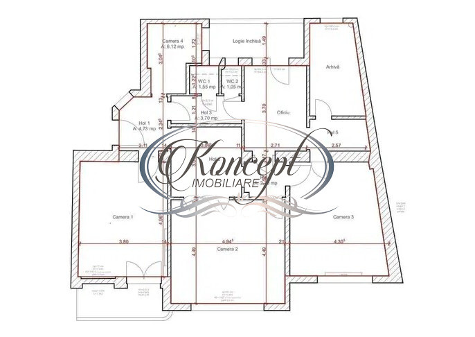 Spatiu pentru birouri/locuinta pe Bulevardul Eroilor