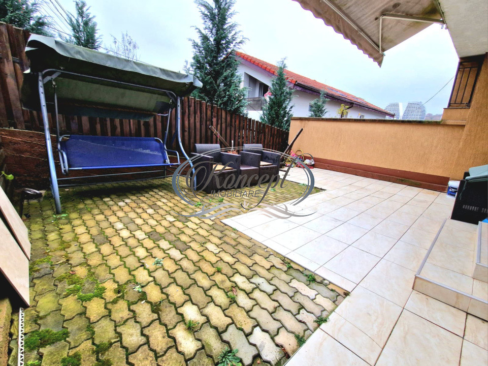 Apartament cu gradina privata si terasa in zona Campului