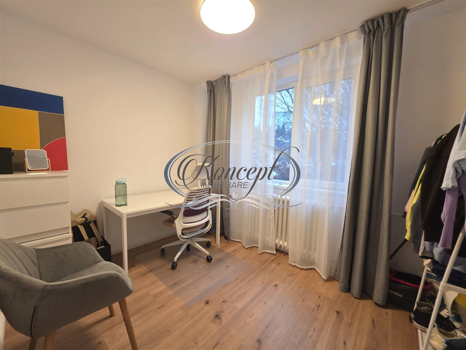 Apartament 3 camere renovat 2025, Plopilor - Sala Sporturilor