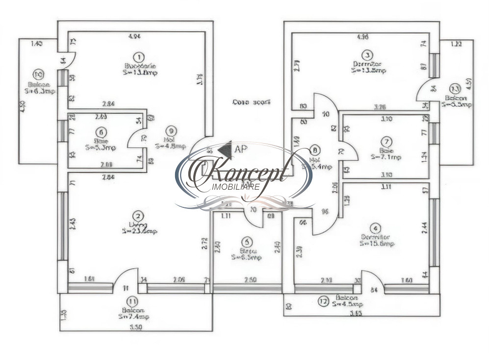 Apartament exclusivist, Bulevardul Dorobantilor