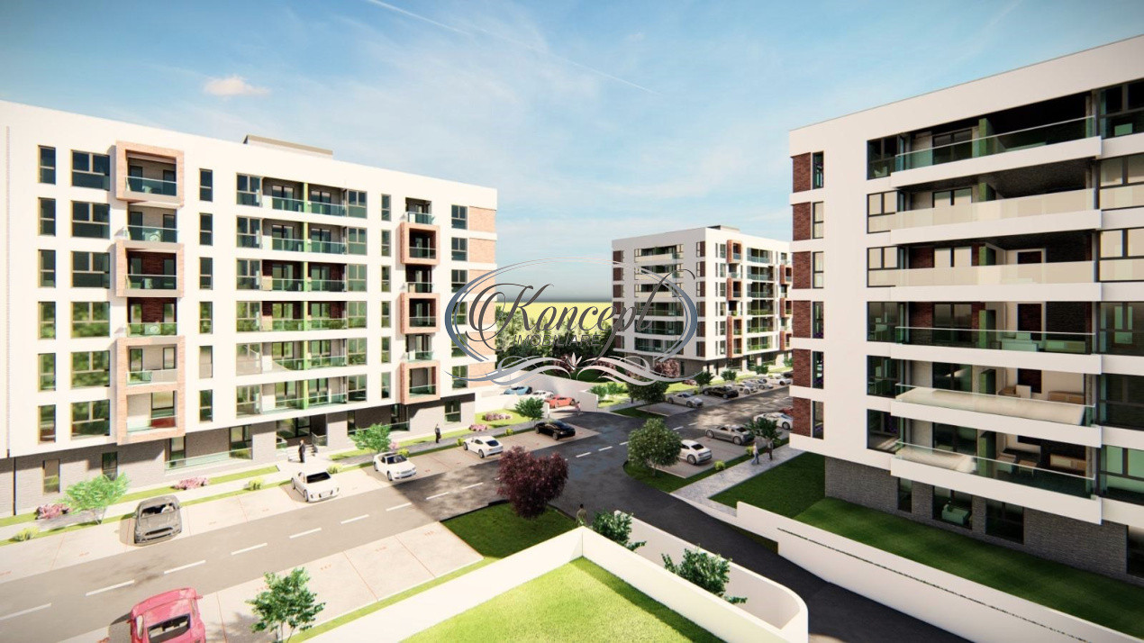 Apartament nou cu bucatarie separata in Floresti