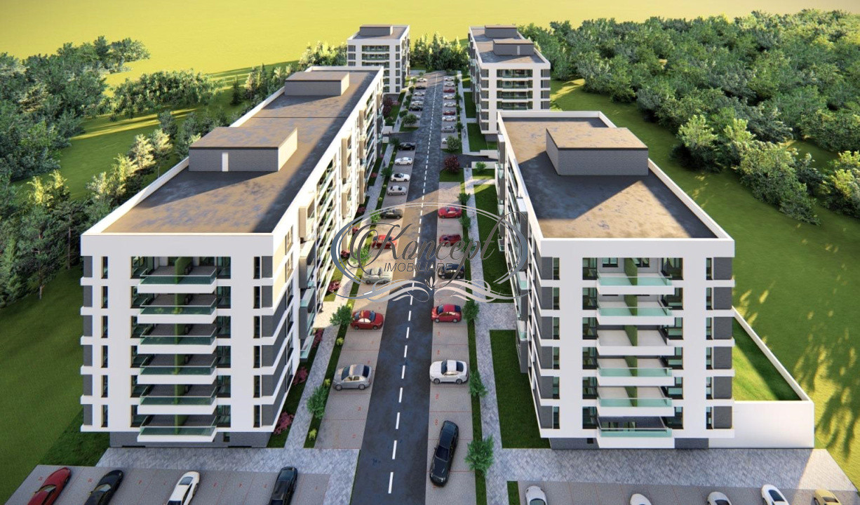 Apartament nou cu bucatarie separata in Floresti