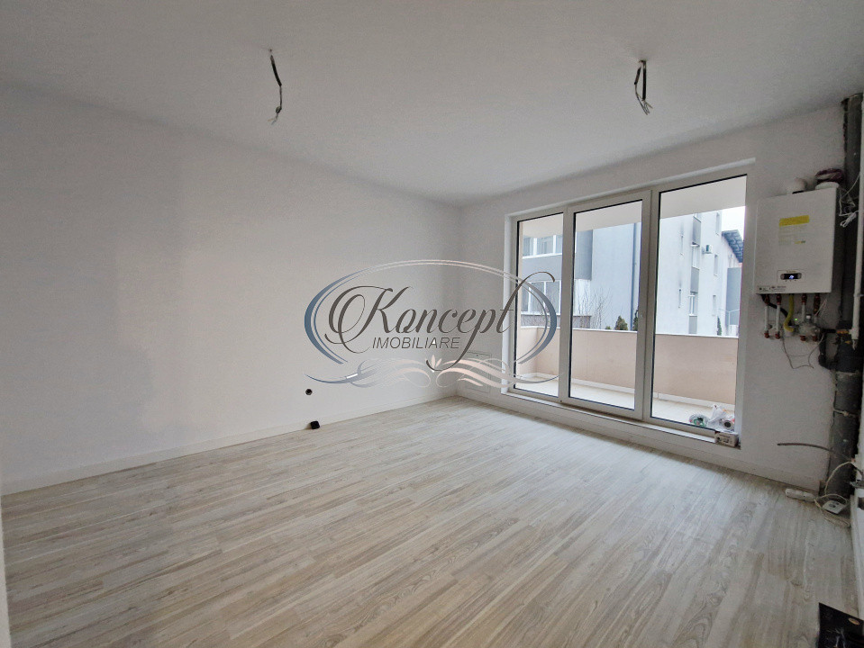 Apartament cu balcon generos, in bloc nou, strada Cetatii, Floresti