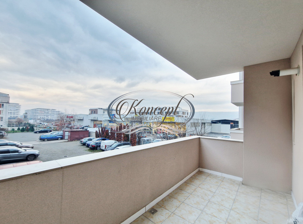 Apartament cu balcon generos, in bloc nou, strada Cetatii, Floresti