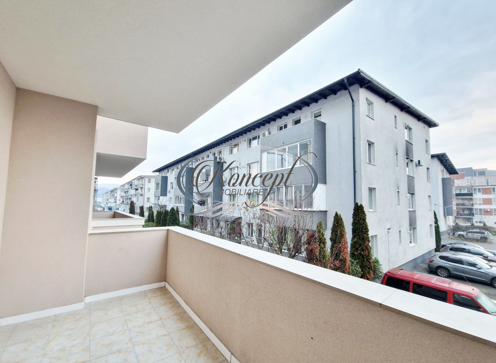 Apartament cu balcon generos, in bloc nou, strada Cetatii, Floresti