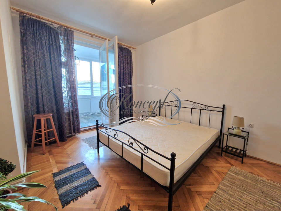 Apartament cu gradina si atmosfera boema, zona Semicentrala