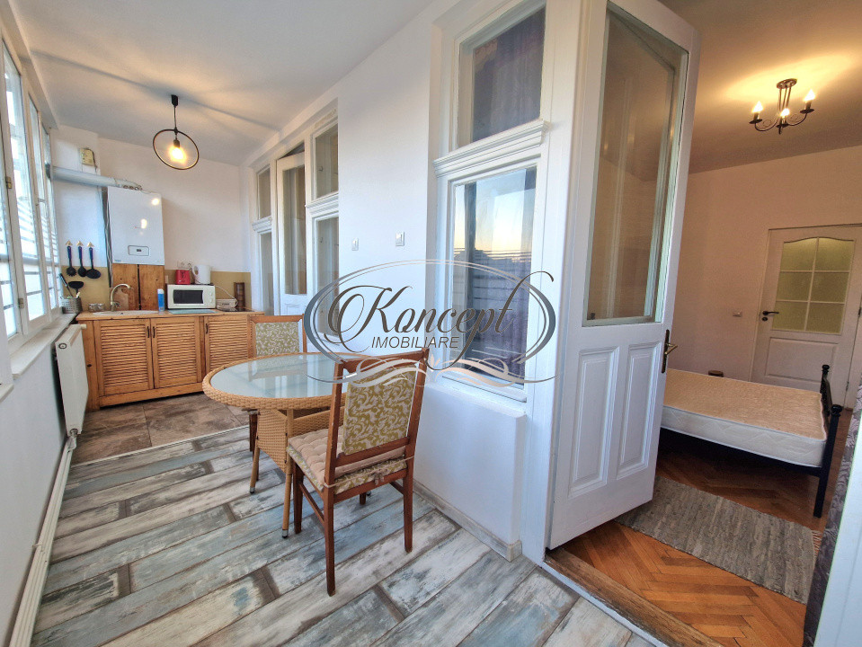 Apartament cu gradina si atmosfera boema, zona Semicentrala