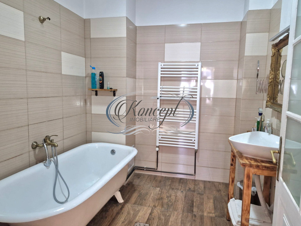 Apartament cu gradina si atmosfera boema, zona Semicentrala