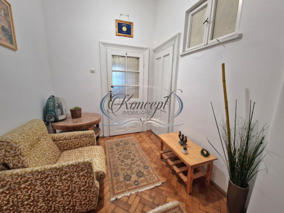 Apartament cu gradina si atmosfera boema, zona Semicentrala