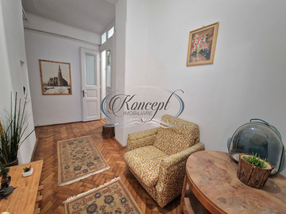 Apartament cu gradina si atmosfera boema, zona Semicentrala