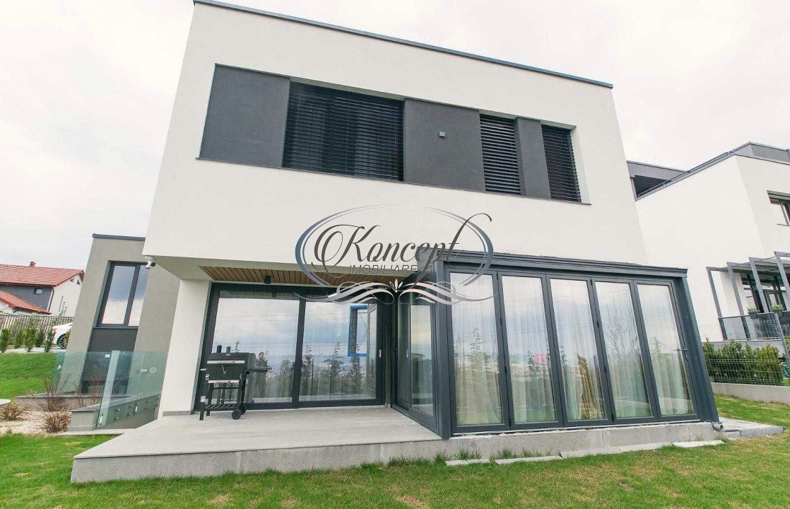 Casa smart, exclusivista, la inceputul strazii Fagetului
