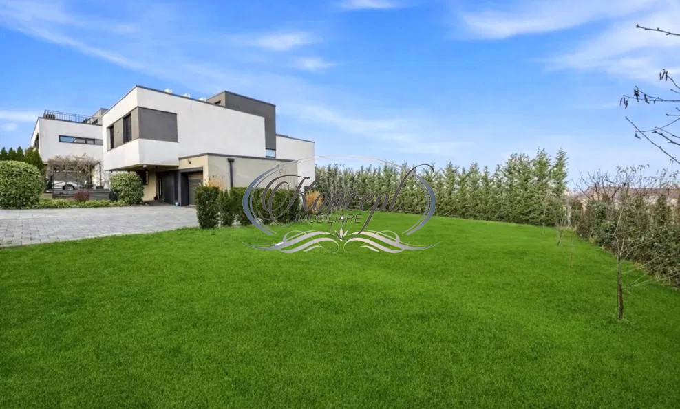 Casa smart, exclusivista, la inceputul strazii Fagetului