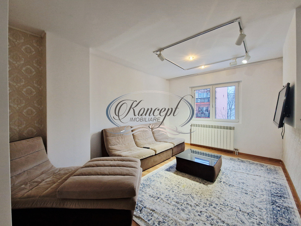 Apartament cu 2 balcoane in Manastur, zona Piata Flora