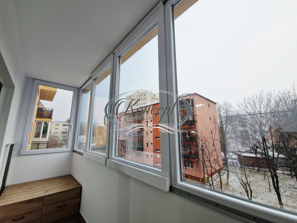 Apartament cu 2 balcoane in Manastur, zona Piata Flora