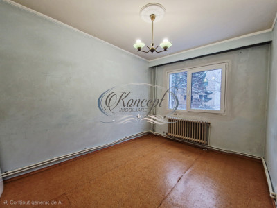 Apartament luminos, etaj intermediar, zona Profi Grigorescu