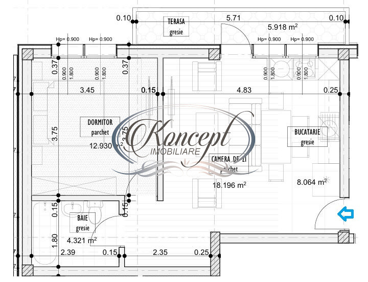 Apartamente moderne in proiect nou