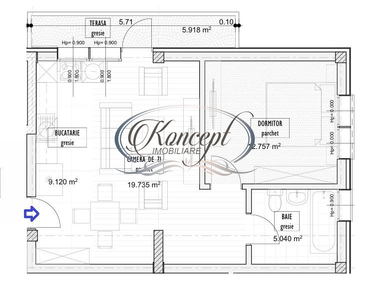 Apartamente moderne in proiect nou