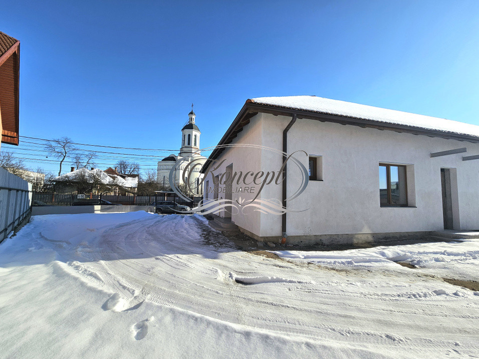 Casa moderna cu curte generoasa in Someseni