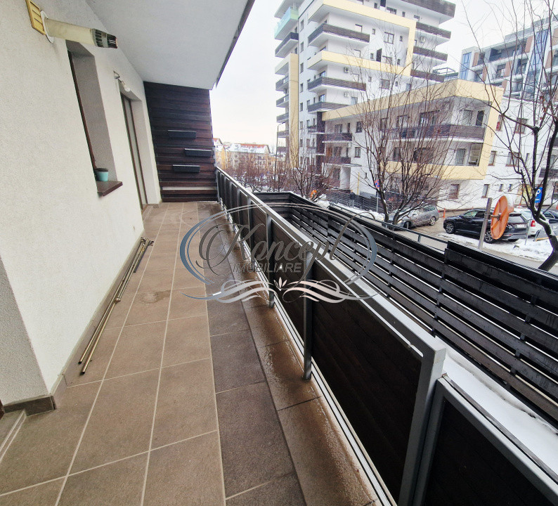 Apartament cu terasa in Bonjour Residence