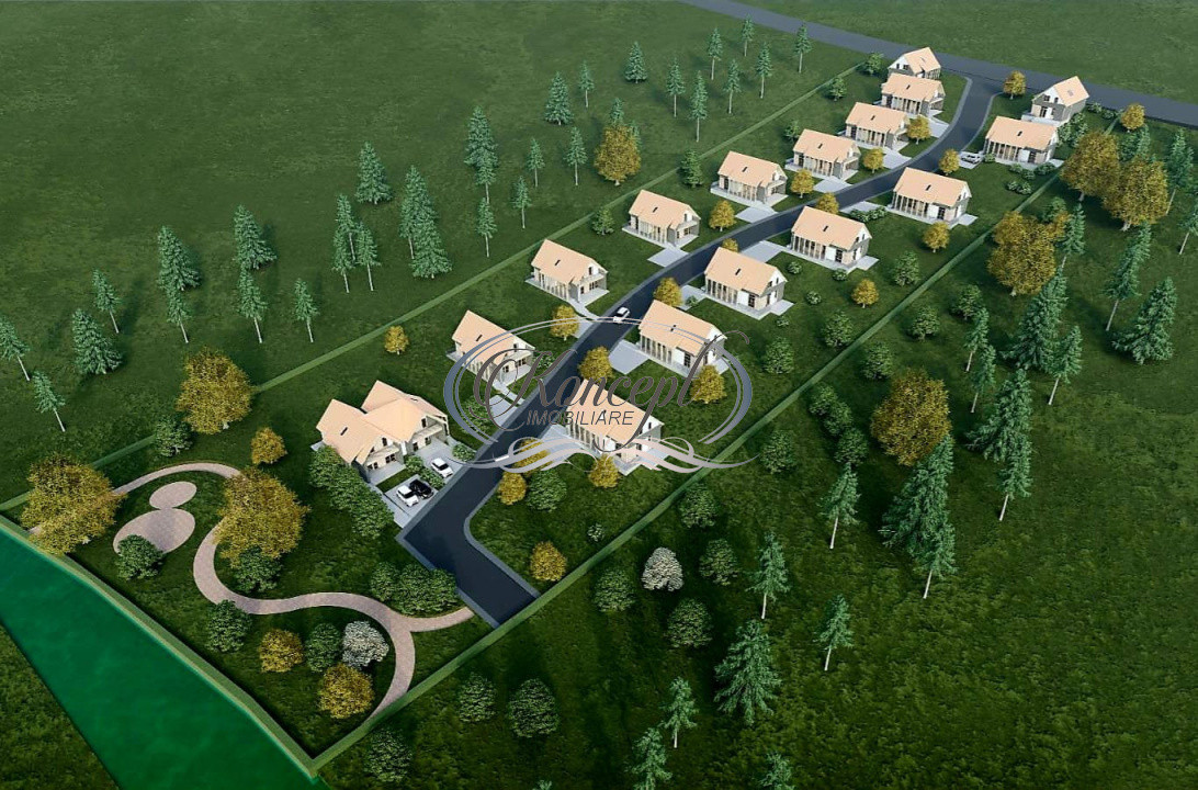 Teren cu autorizatie duplex in Jucu de Sus