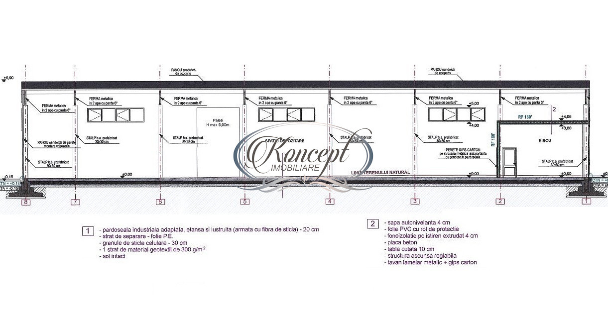 Hala noua cu acces TIR in Baciu