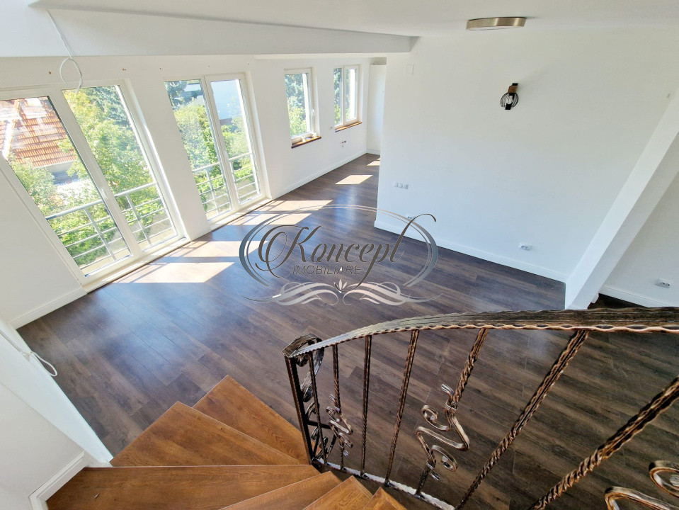 Apartament la vila, cu panorama deosebita