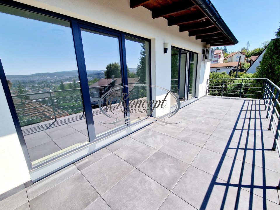 Apartament la vila, cu panorama deosebita