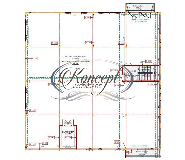 Teren industrial cu autorizatie hala, Valea Chintaului
