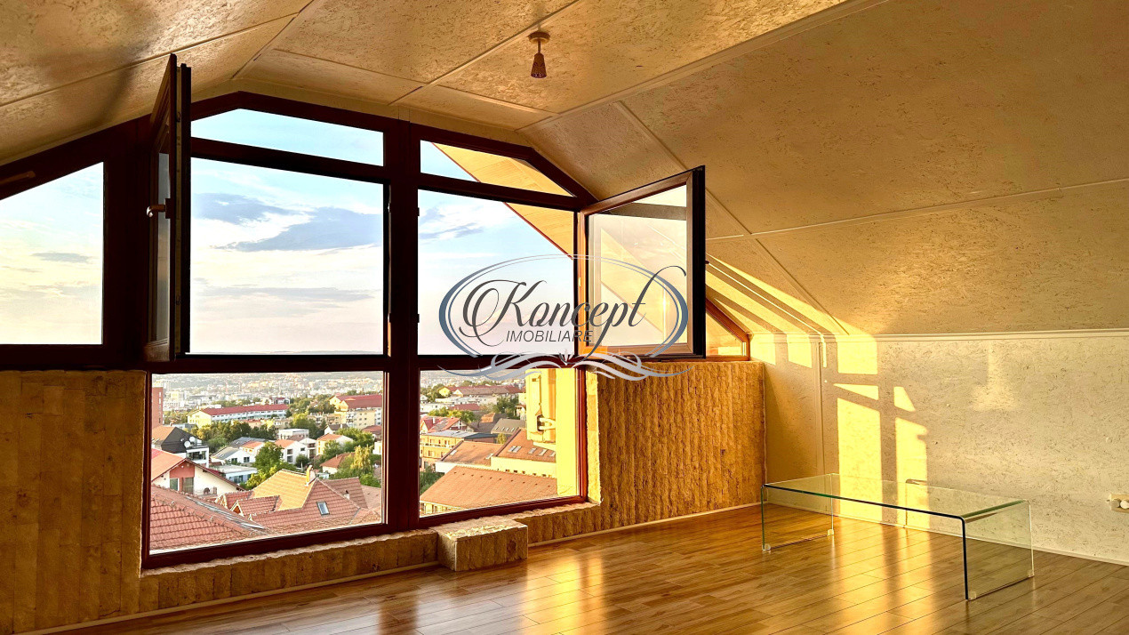 Penthouse cu garaj, 2 parcari si mansarda in Zorilor