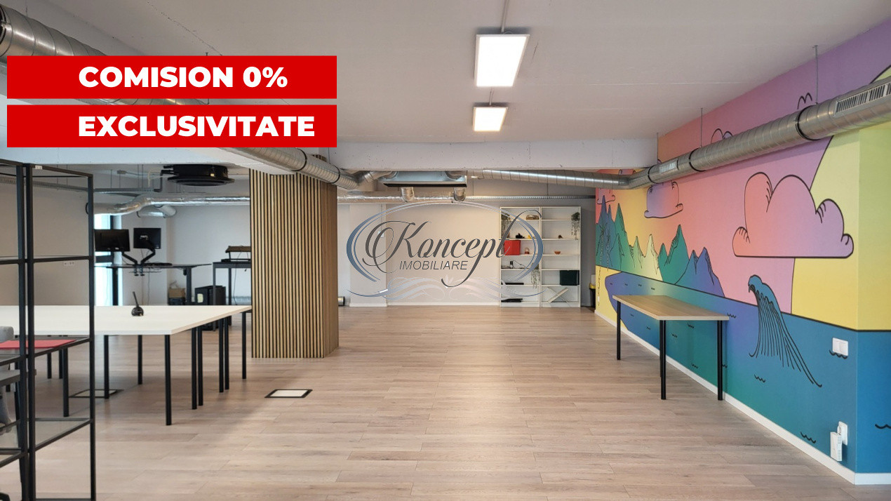 Birou premium in Marasti, etaj integral, acces 24/7 securizat