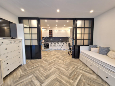 Apartament mobilat cu parcare subterana si terasa in The Nest