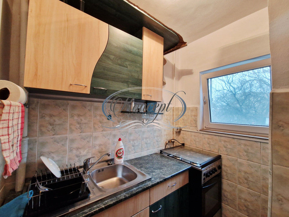 Garsoniera la cheie, cu balcon inchis, langa Spitalul de Recuperare