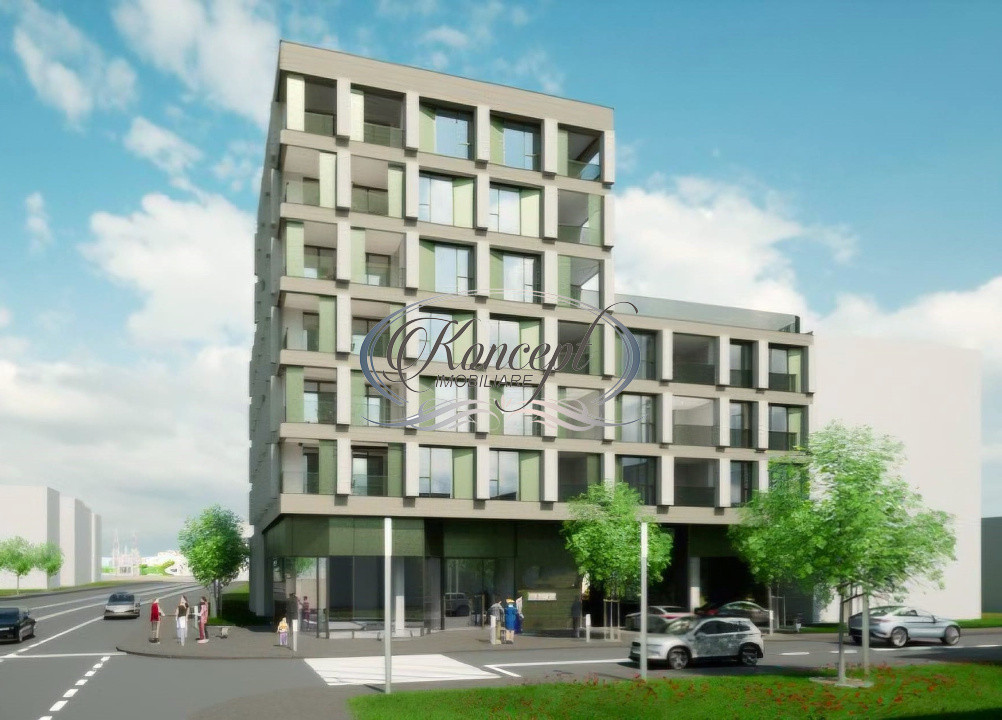 Apartament nou cu 2 balcoane in Marasti