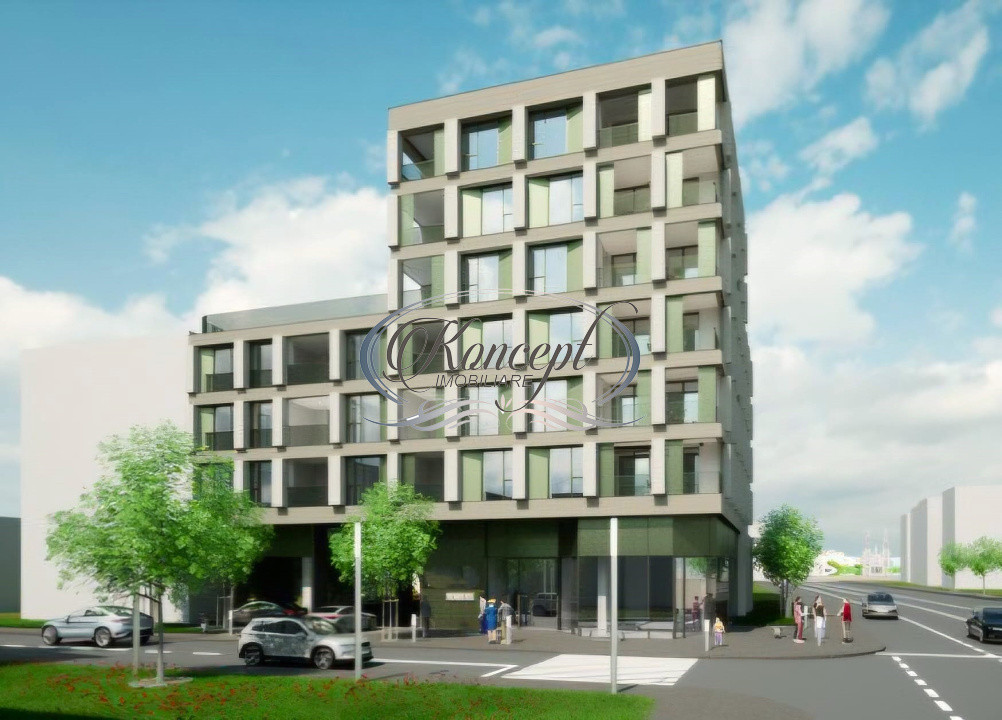 Apartament nou cu 2 balcoane in Marasti