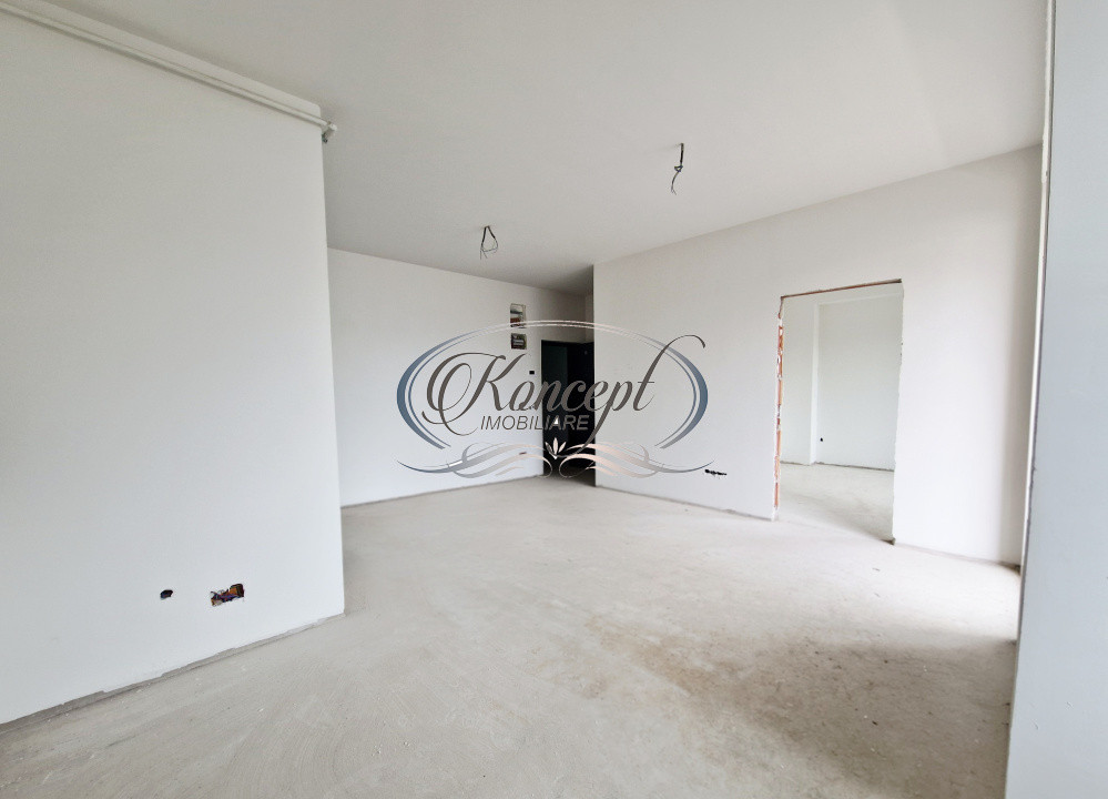 Apartament nou, semifinisat, cu CF in zona Cetatii,  Floresti 