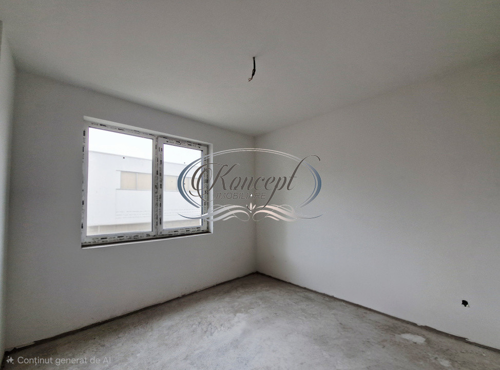 Apartament in bloc nou cu logie generoasa, CF in Floresti zona Cetatii